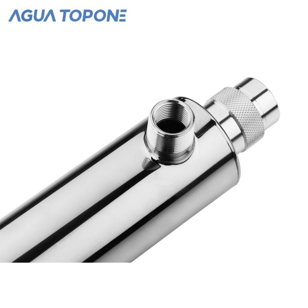 AGUA TOPONE Electronic Countdown Ballast Water Treatment Filter System for Killing Bacteria 99.99%  UV Water Sterilizer  Machine