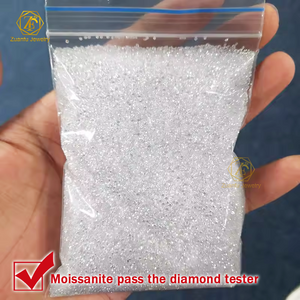 Pass Diamond 0.8-2.9mm D Color Vvs1 Vvs Loose Moissanite Stone Diamond GRA Small Size Round Brilliant Cut Melee Moissanite