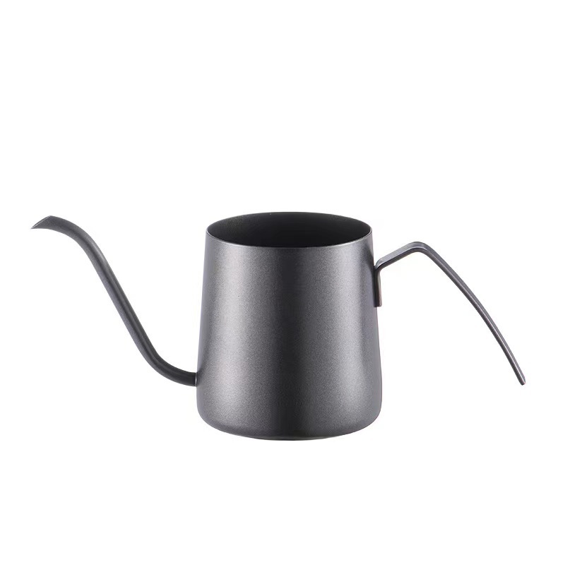 Gooseneck thin mouth coffee maker Home kitchen stainless steel hand brewed coffee maker Teapot non-stick pan