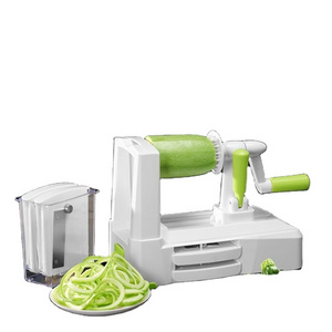 Hot Sale Multifunctional Plastic Twist, Spiral Vegetable Slicer Choppers For Fruit & Vegetable Cutter Spiralizer