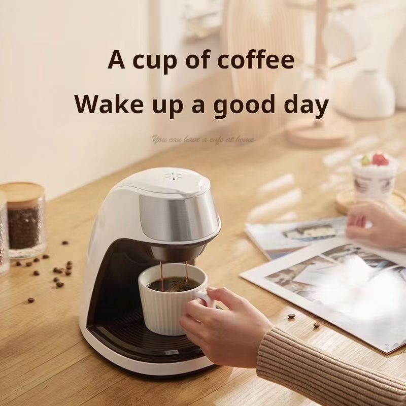 Home Coffee Maker Mini portable electric semi-automatic drip coffee maker