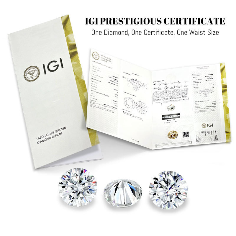 CVD HPHT Lab Diamond Wholesale D E F Color 1carat 2carat 10carat Loose Diamond Stones IGI GIA Certificate Lab grown Diamond