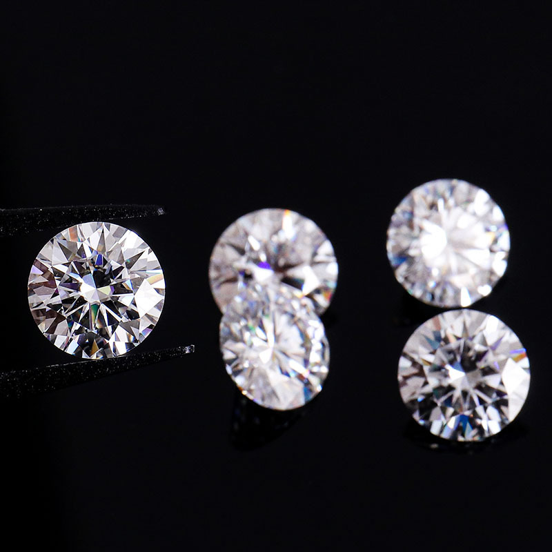 Gra Certificate 100% Pass Moissanite Diamond Tester Colorless Moissanite Stones Perfect Cutting Moissanite Diamond Price