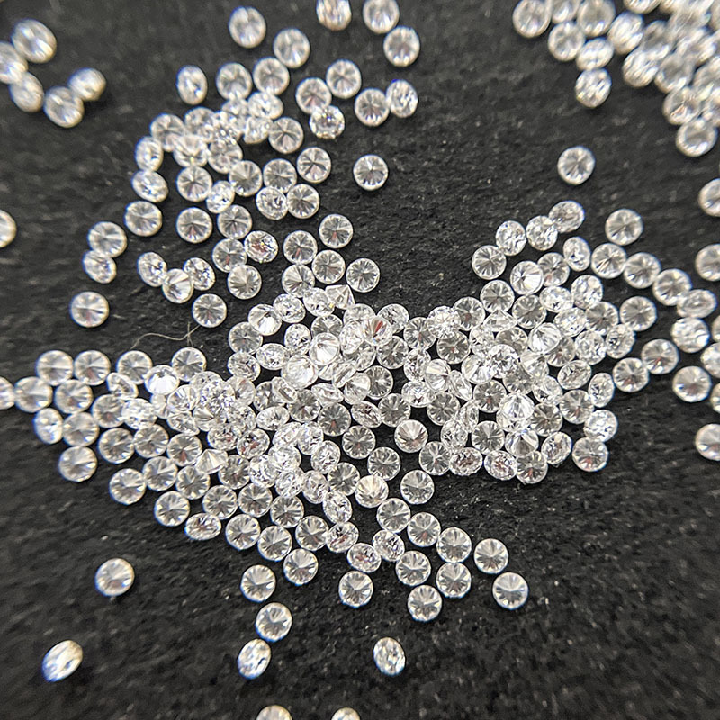 Wholesale Melee 1.35~1.7mm Round Cut Lab Grown Diamond Natural Loose Diamonds Lab Diamond Price