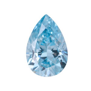 Blue lab grown diamond vvs vs IGI heart pear emerald oval lab diamond CVD HPHT loose diamonds