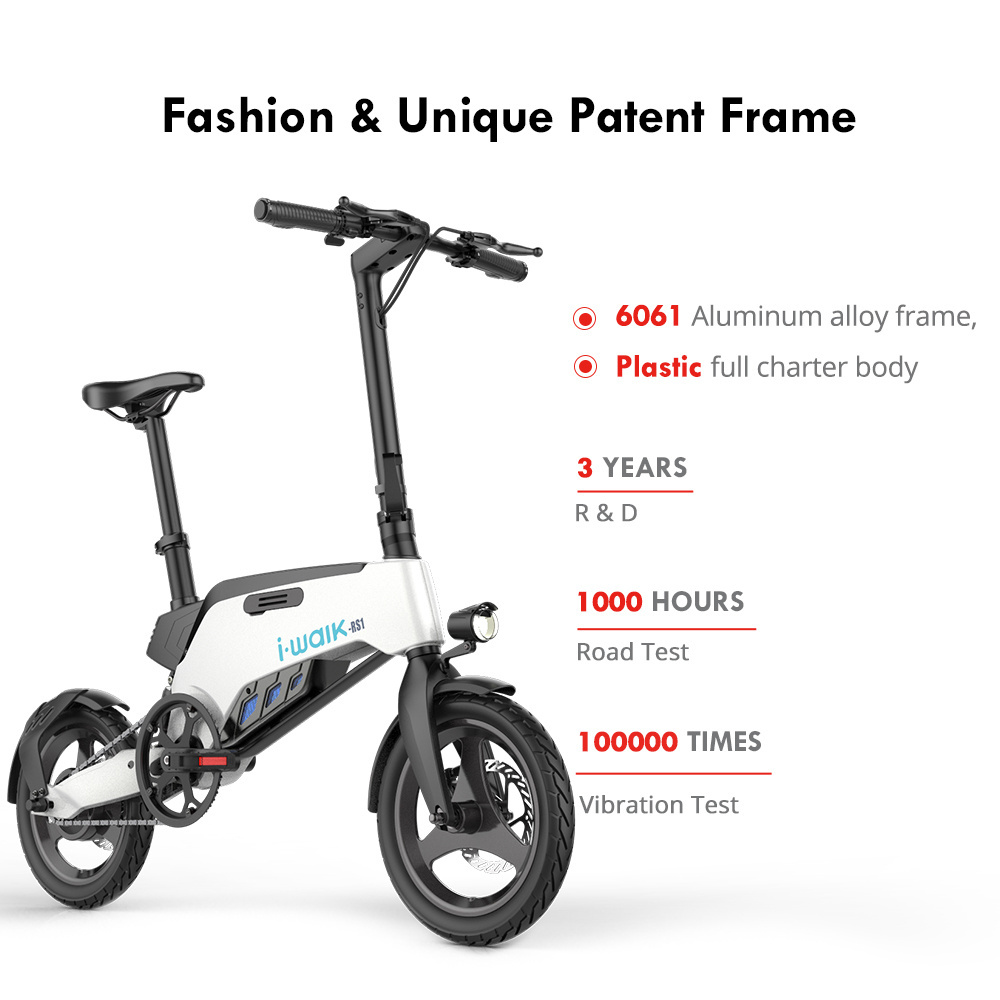 36V Electric City Bike Mountain enduro rear wheel electric foldable bicycle