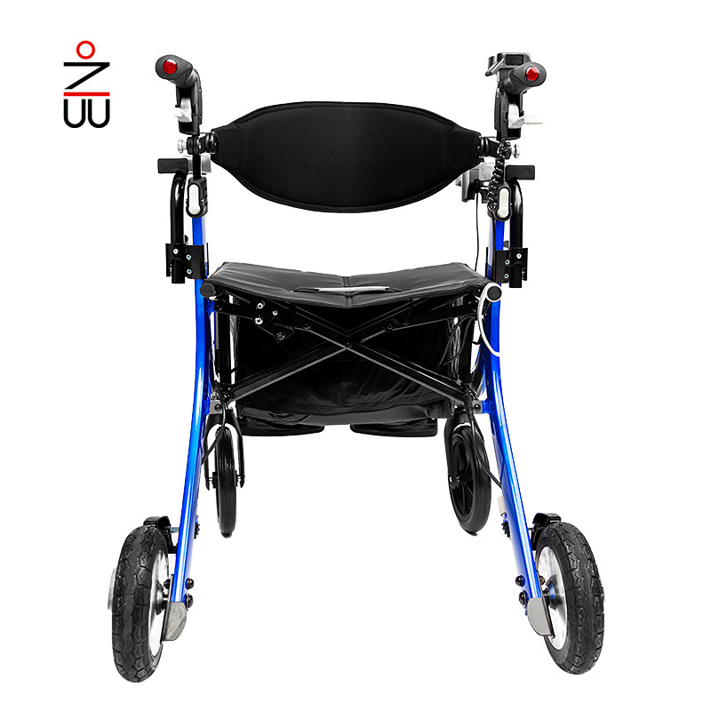 multifunctional mobility electric walker rollator for the elderly