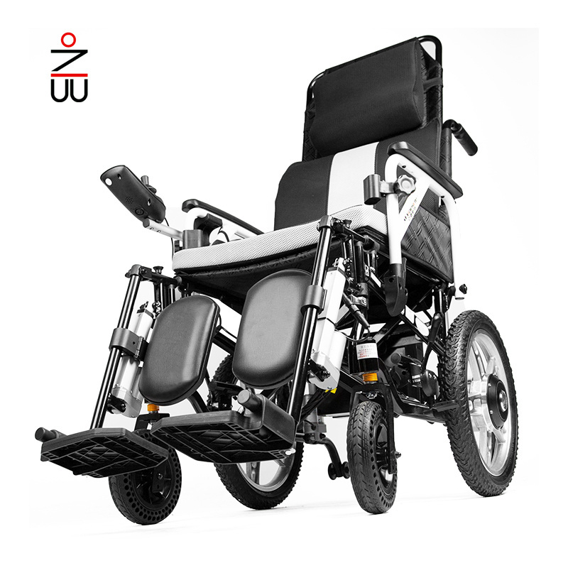 power assist adjustable folding retractable wheelchair for handicapped