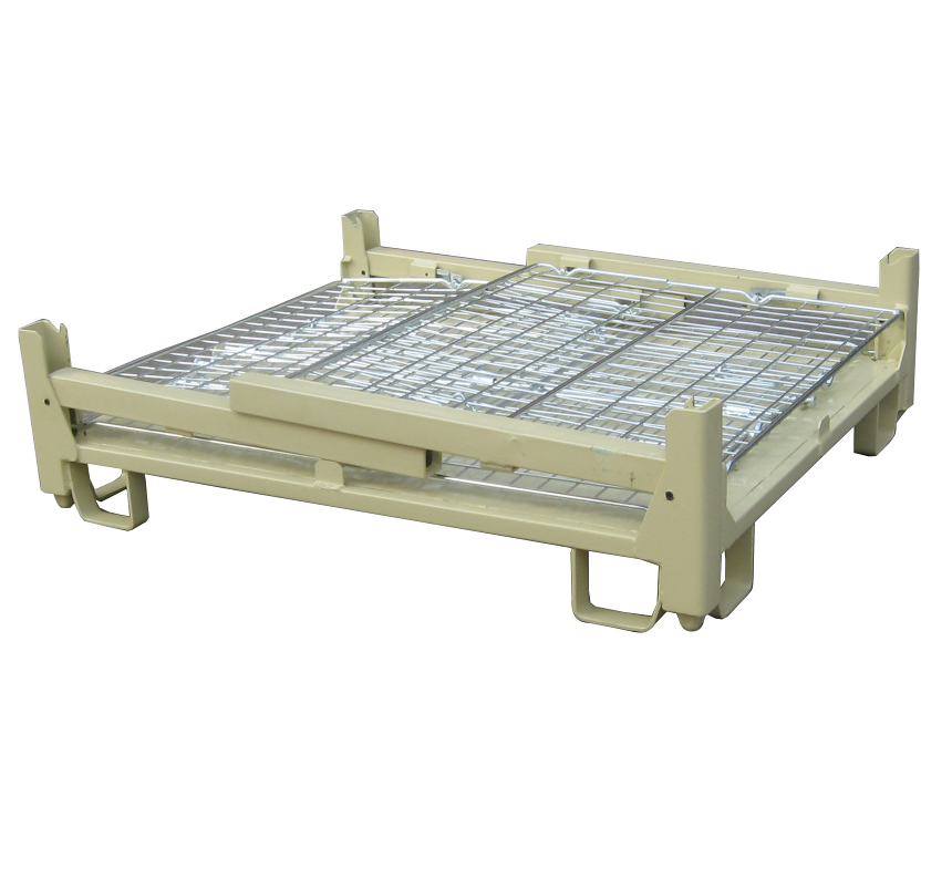 customized Cheap Made In China storage rack warehouse  foldable stillage box storage cage pallet