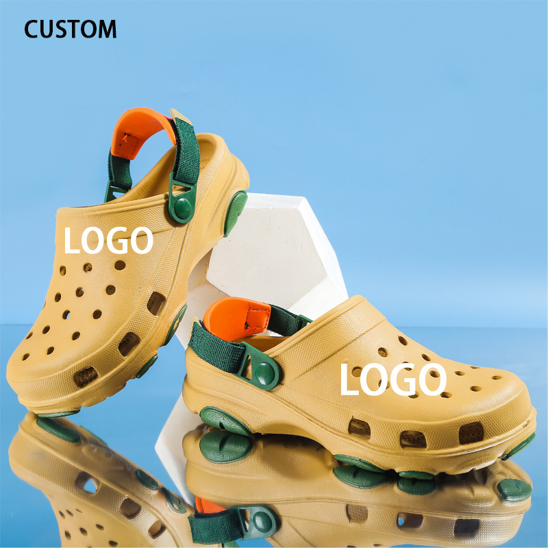 2024 factory Custom logo Wholesale EVA Clogs 36-47 Men's And Women's Adults Garden Clogs Winter Mules Beach Slippers