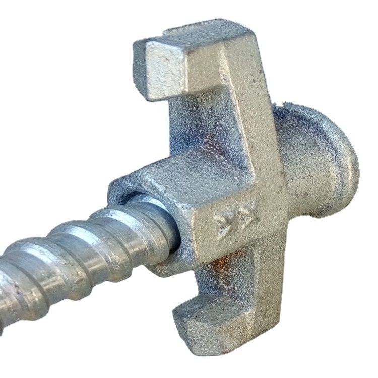 D15 D20 formwork tie rod cast anchor wing nut with hole fasteners