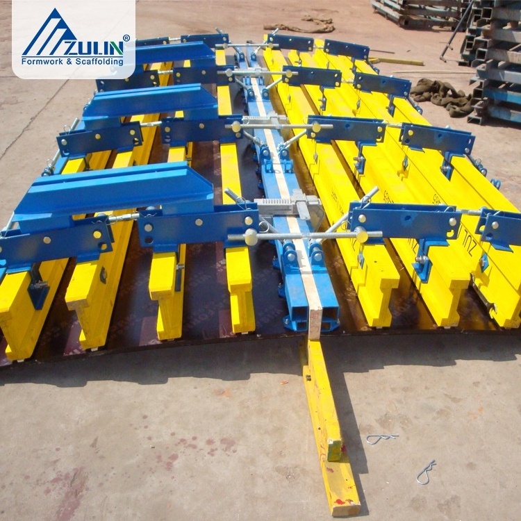 ZULIN inflatable retaining wall and pillars system formwork for concrete pouring