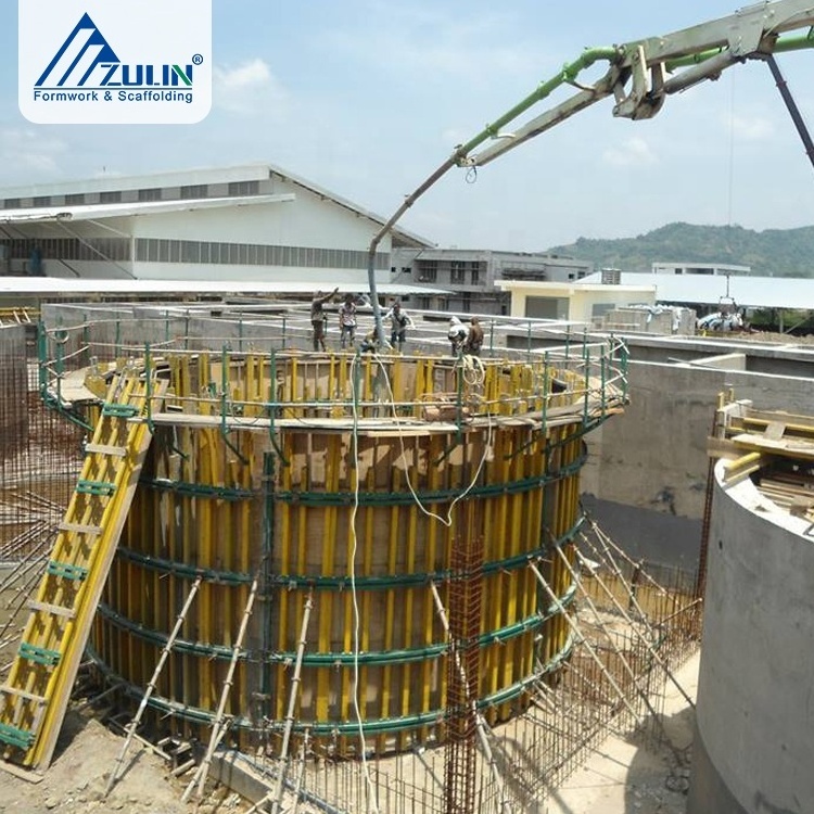 ZULIN concrete circular water tank formwork