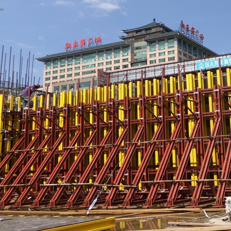 ZULIN circular concrete water tank and foundation wall single-side formwork system