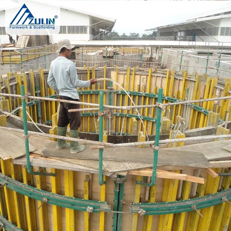 ZULIN concrete circular water tank formwork