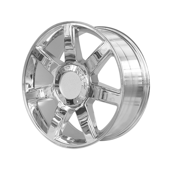 F5693 PCD 139.7 truck wheels full chrome 20 22