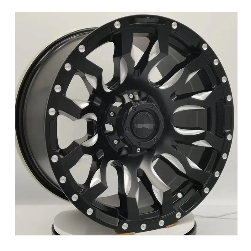 F4427 offroad  wheel rims 4x4 aluminium alloy rines zumbo wheel 6x139.7 factory wholesale popular design  16/17/18