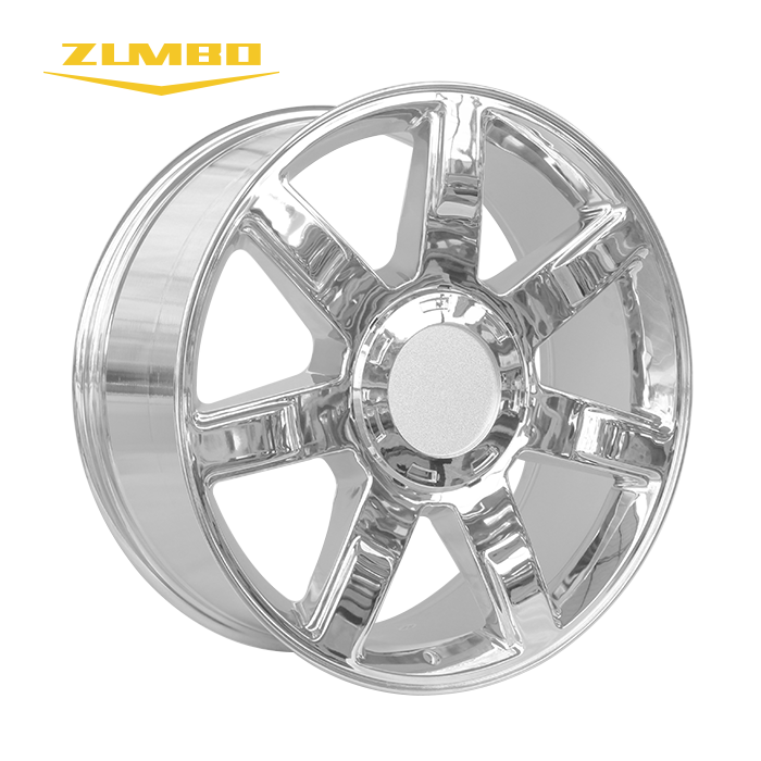 F5693 PCD 139.7 truck wheels full chrome 20 22