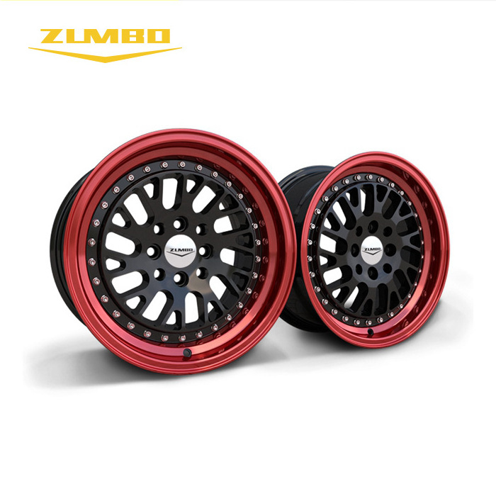 A0060 semi black 5 hole 19 20 22 inch  rim replica wheel rims 5x112 PCD deep dish alloy wheel for car