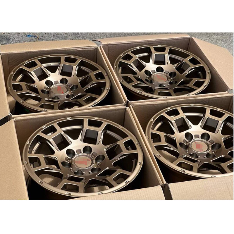 TY01 Alloy aluminium replacement wheels custom rims manufacturers 17/18/20 inch for toyota Trd