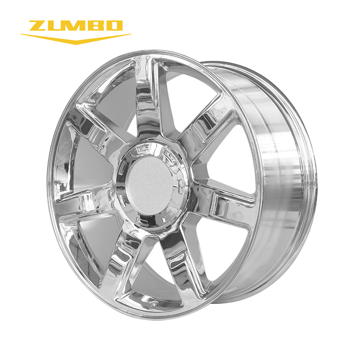 F5693 PCD 139.7 truck wheels full chrome 20 22