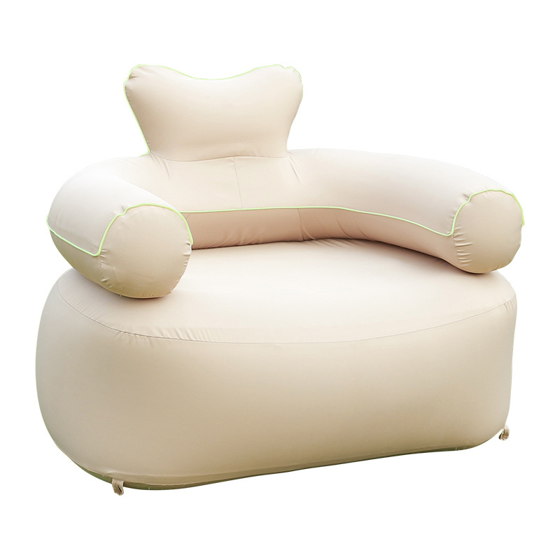 Inflatable Couch Air Sofa for Living Room Portable Recliner Inflatable Leisure Chair for Home