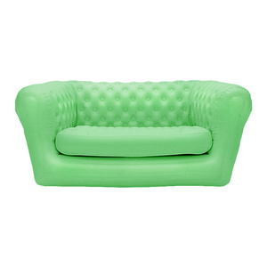 Portable plastic folding chairs sofa, contemporary outdoor leisure inflatable sectional sofa