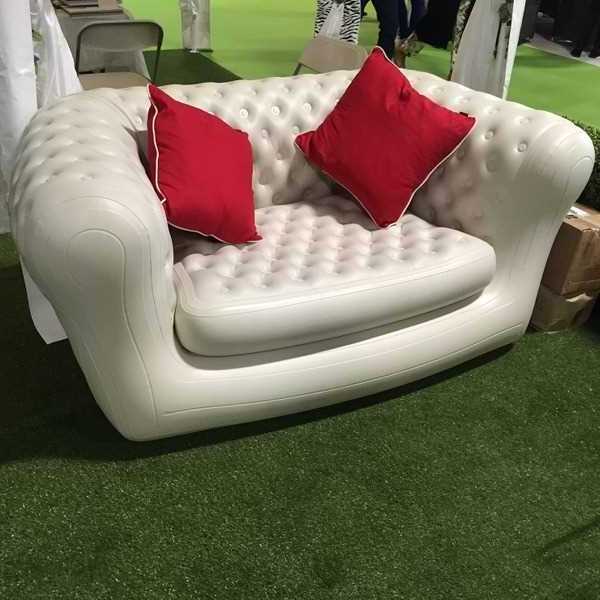 custom made pvc air filled inflatable sofa furniture