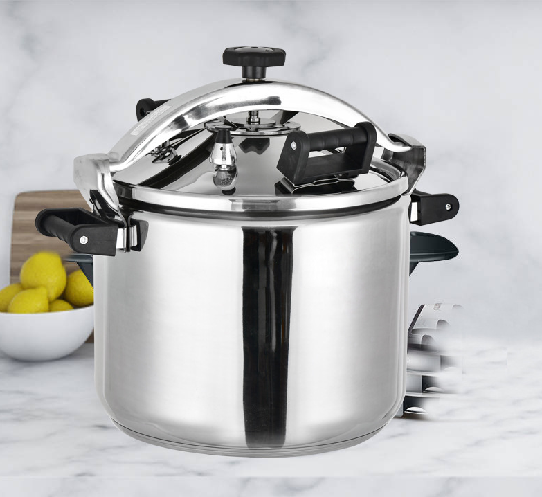 Explosion-proof Pressure Cooker Factory Price Large Capacity Commercial Stainless Steel Pressure Cookers with Lid Kitchen