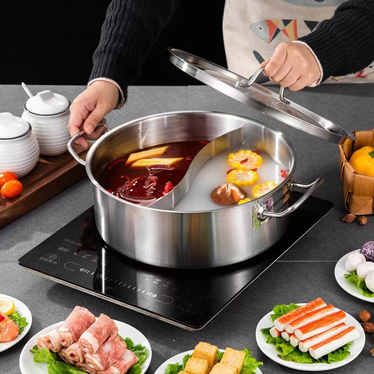 Our Own Manufacturer Multifunction Delicate Chinese Hot Pot Set Travel Hot Pot