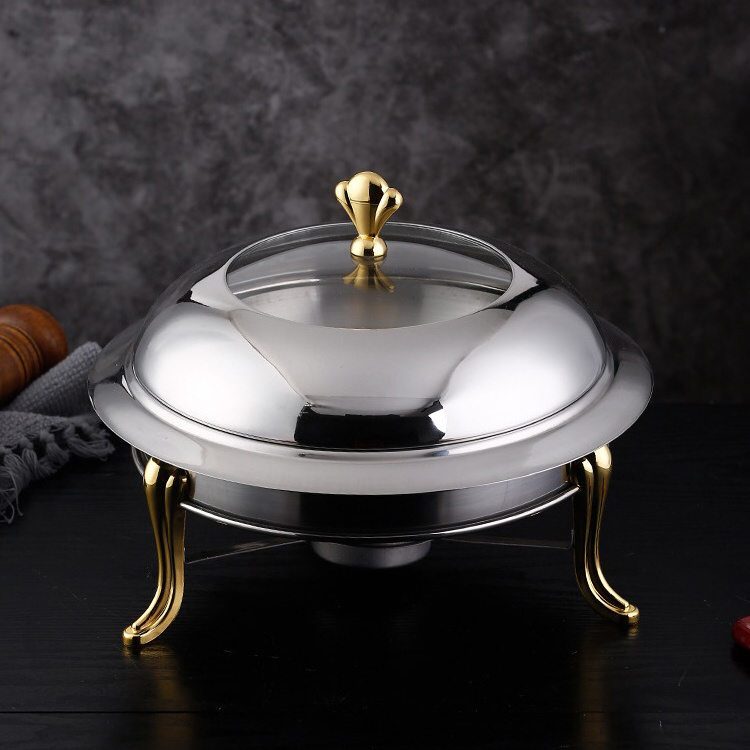 Household Commercial Alcohol Food Warmer Stove Chafing Dish Solid Fuel Insulated Boiler Seasoning Restaurant Small Fondue Pots