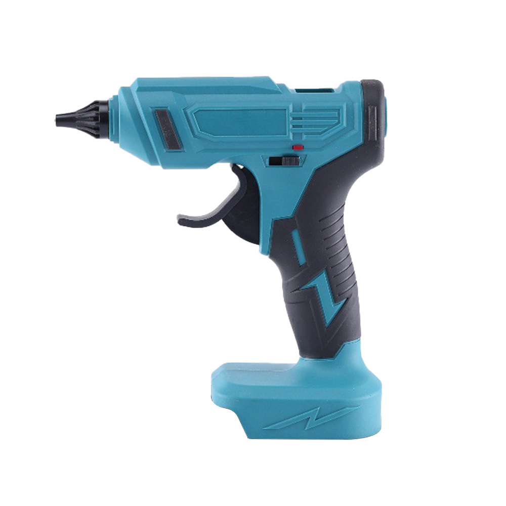 280C Electric Hot Melt Glue Gun with 18V Battery Cordless 11mm Glue Stick Hot Melt Welding Hot Air Gun Adjustable Temperature