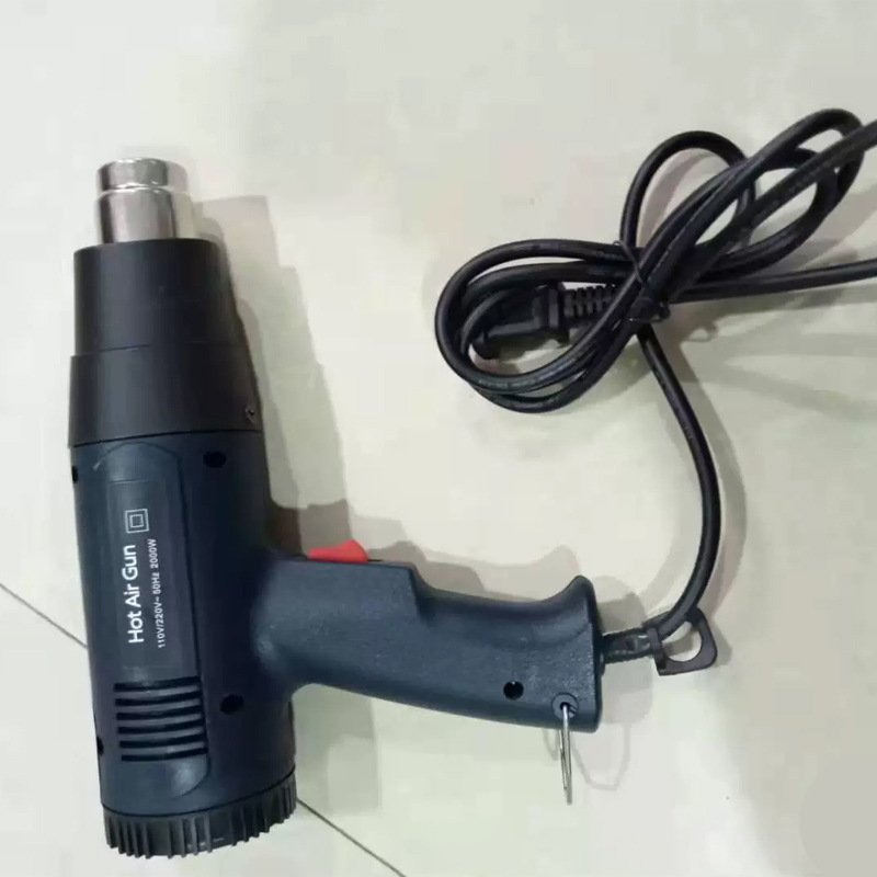 2000W Electric Hot Air Heat Guns Variable Temperature Paint Stripper + 4 Nozzle