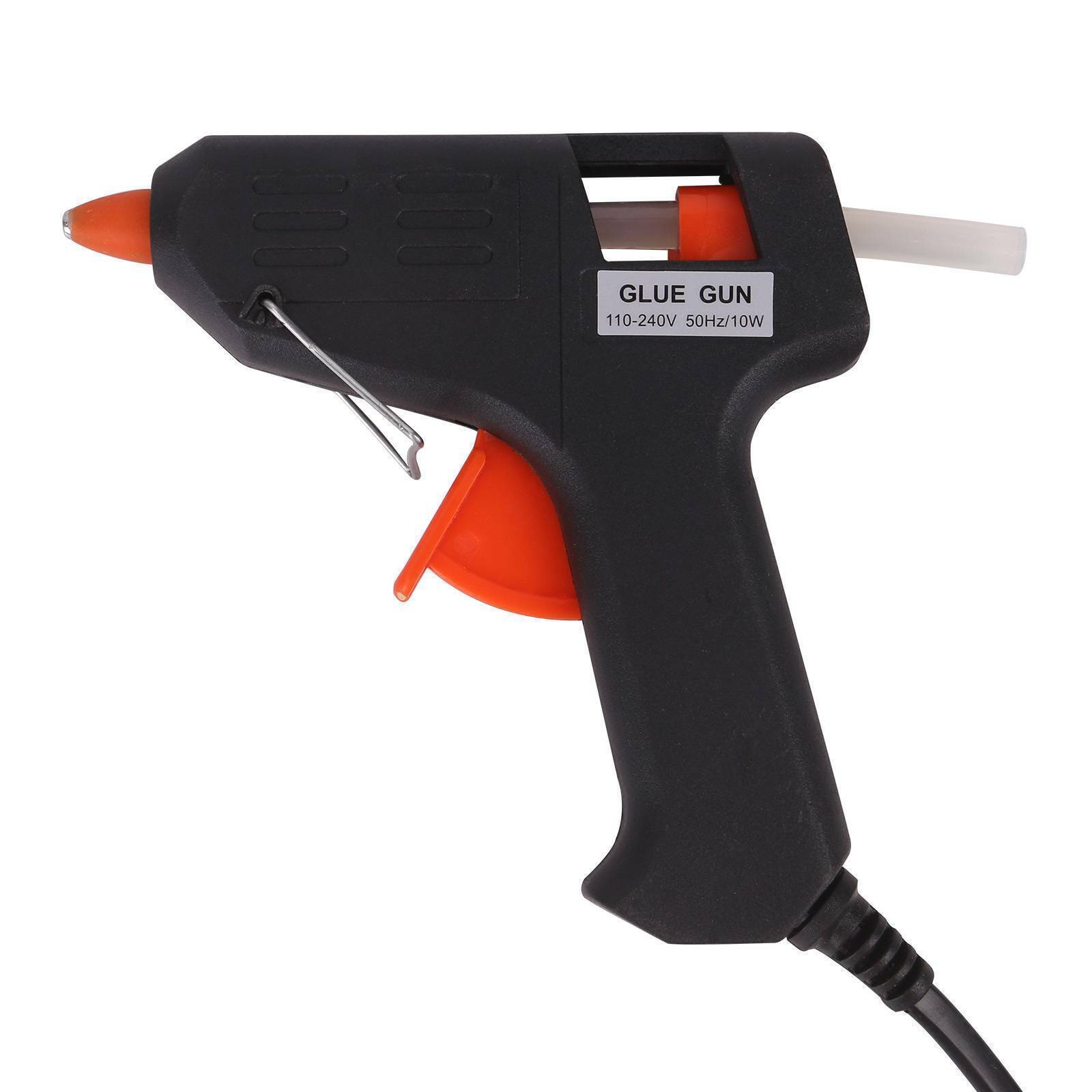 Hot-Melt Glue Gun DIY Hobby Craft with Electric Trigger & 100 Free Glue Sticks for Adhesive Applications