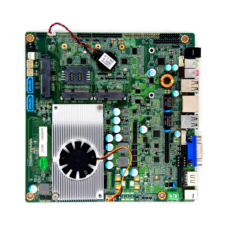 Industrial Mini Itx Motherboard with SIM Slot, 2*Mini-pcie Socket