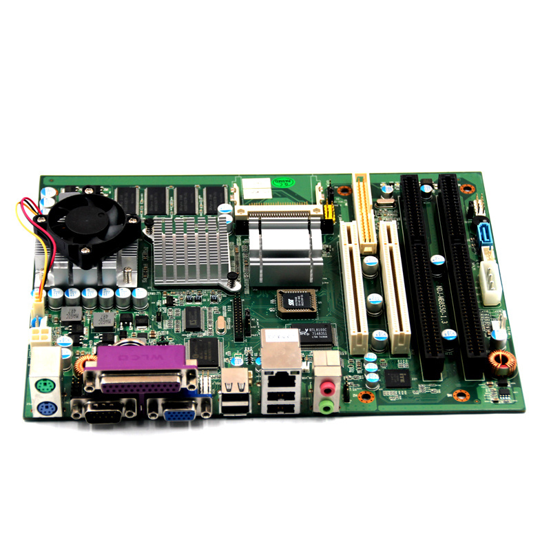 Fully integrated celeron M intel 855GM ISA slot motherboard with dual pcie dual ISA slot LVDS display