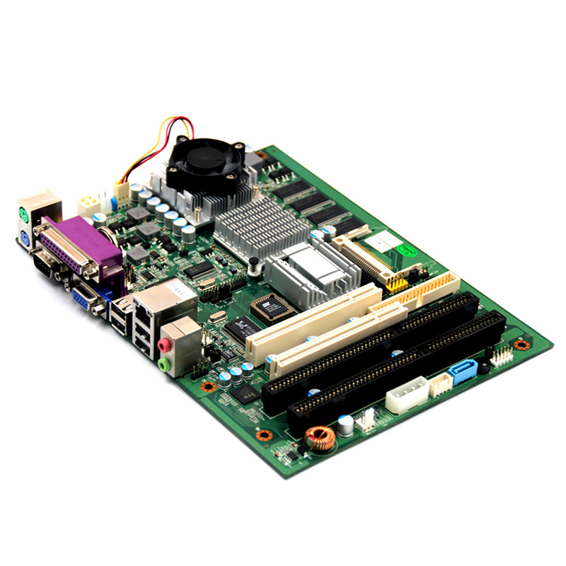 Fully integrated celeron M intel 855GM ISA slot motherboard with dual pcie dual ISA slot LVDS display