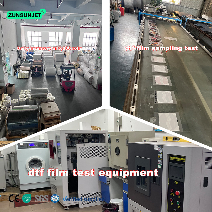 ZUNSUNJET Film Roll Dtf Film For T Shirt Printing Printer