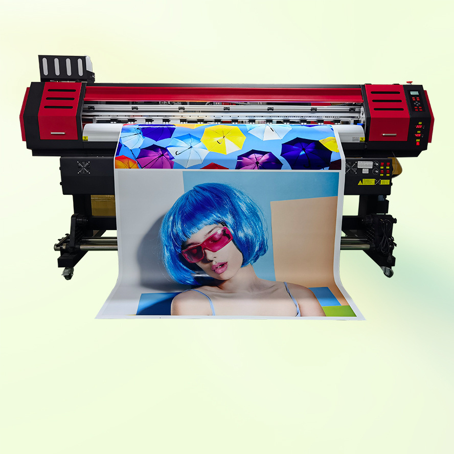 digital 1803 Model Eco Solvent Large Format Printer 1.8 I3200 Head X 2 Sublimation Large Format Printer