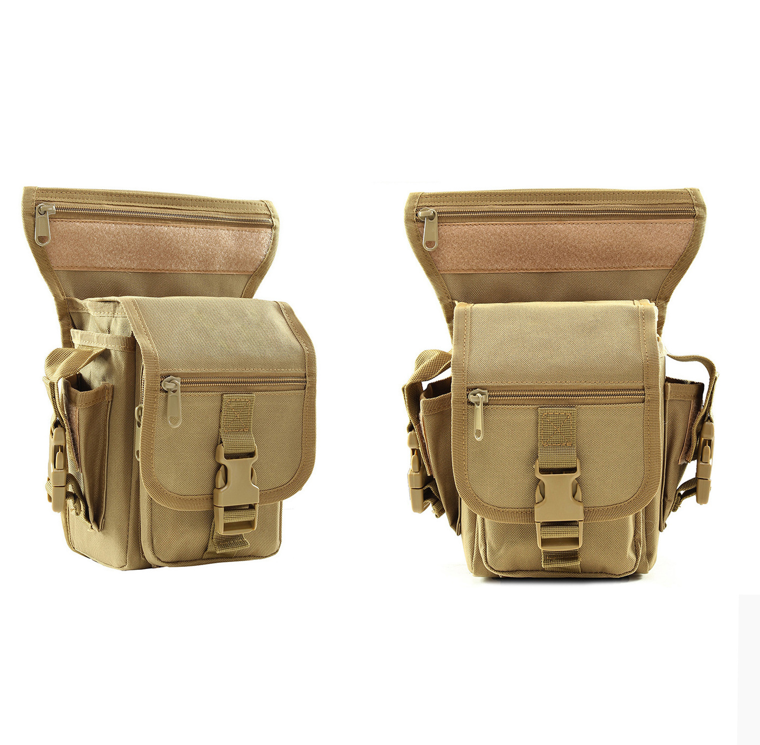 Outdoor Hanging Motorcycle Molle Pouch Tactical Thigh Leg Bag Waist Bags Hip Belt pack Tactical Crossbody Bag