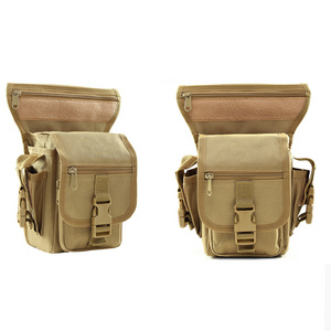 Outdoor Hanging Motorcycle Molle Pouch Tactical Thigh Leg Bag Waist Bags Hip Belt pack Tactical Crossbody Bag