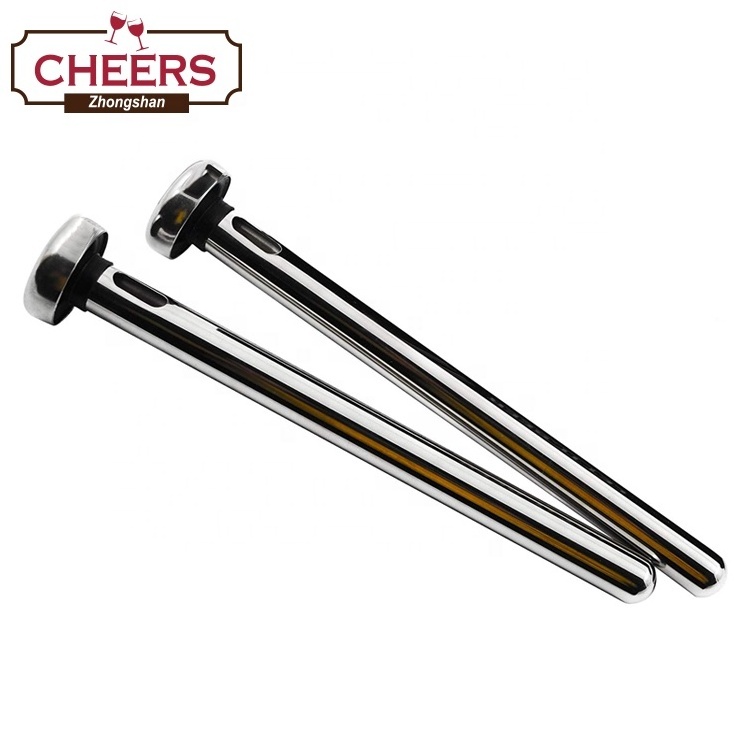 Foodgrade 304 Stainless Steel Beer Chiller Sticks for Bottles, Beer Brewing Wort Chillers, Suitable for Most Beer Bottle