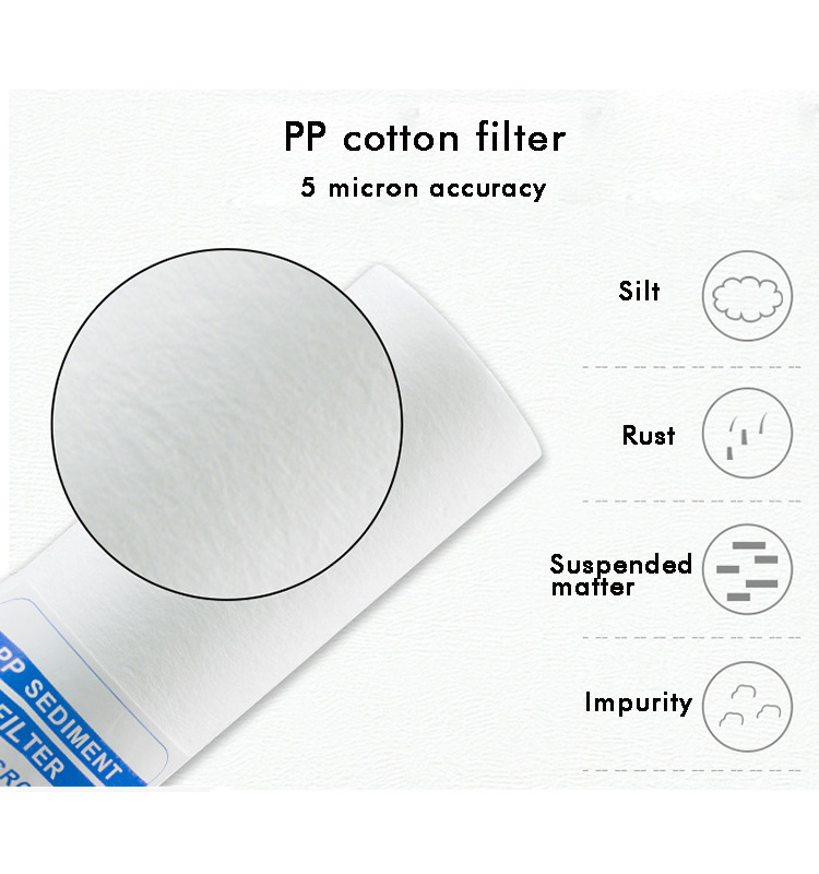 20 inch water filters cartridge PP UDF CTO filters for household water filter