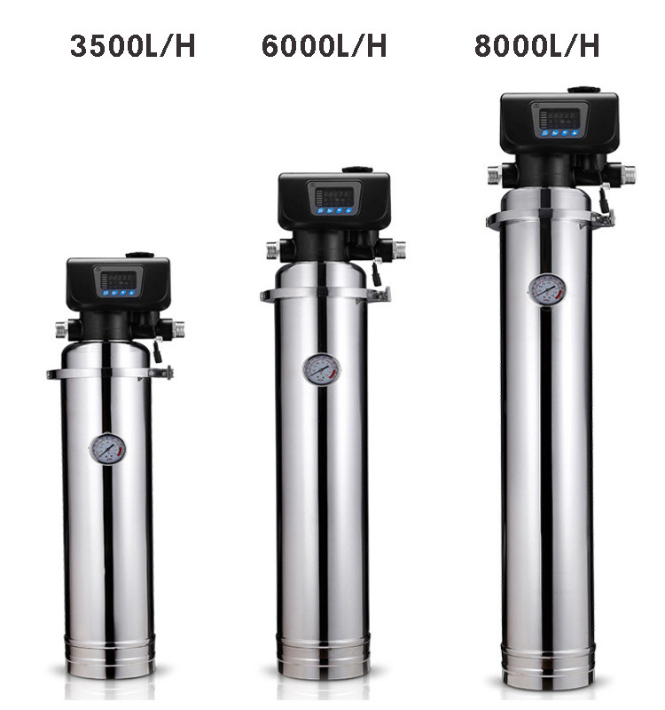 8000 L/H   stainless steel water purifiers ultra filtration whole house filtration system water filter