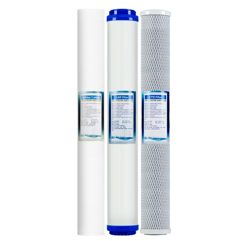 20 inch water filters cartridge PP UDF CTO filters for household water filter