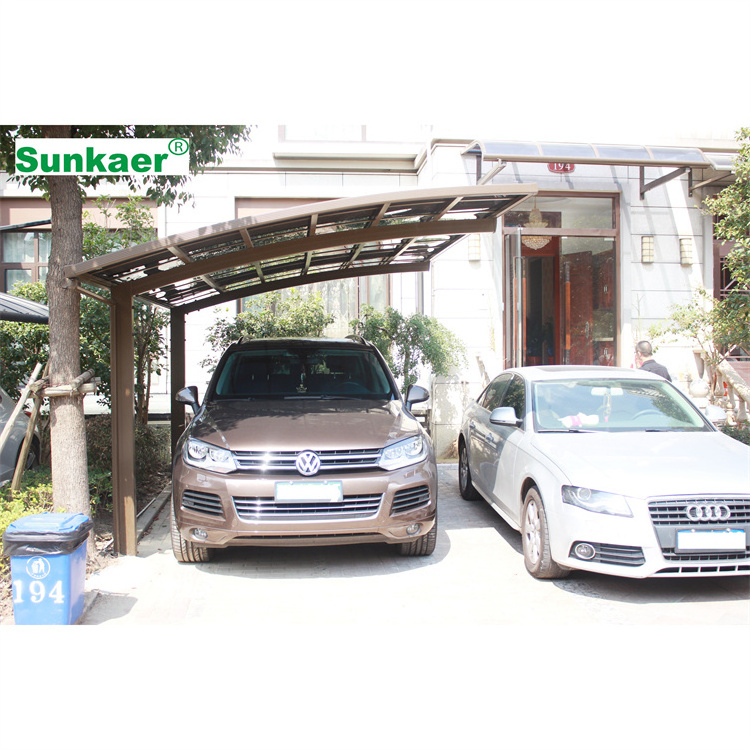 Hot selling cheap price aluminum high snow load 2 post car port mini carport Aluminum Shelter Car Port Carport Canopy For Sale