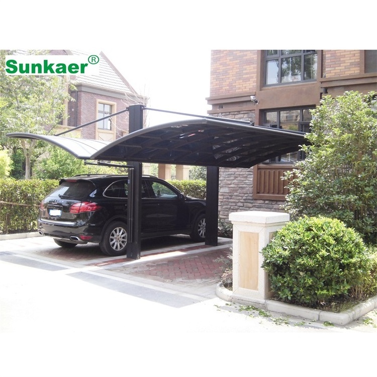 Direct factory supply garage shelters car canopies tents outdoor parking car cover modern enclosed