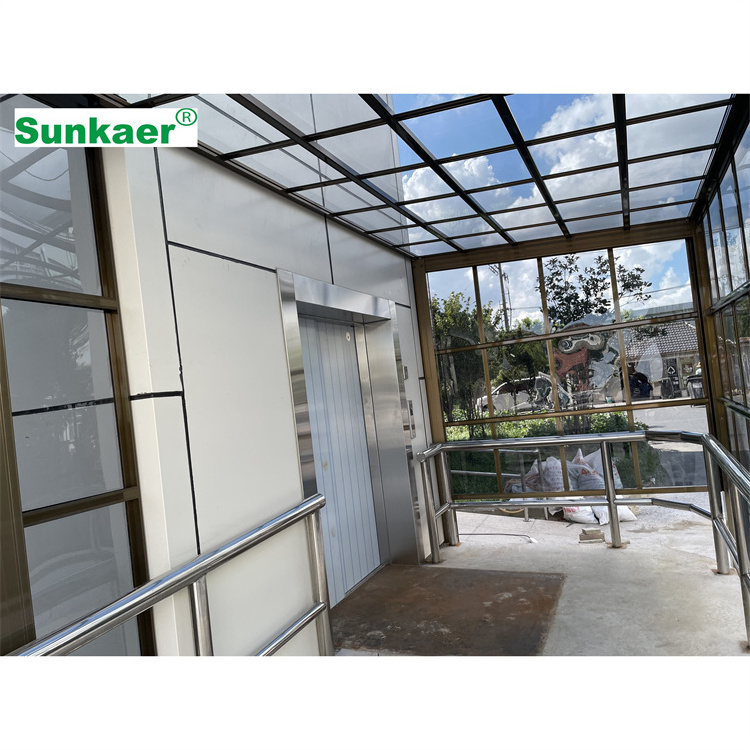 Bilatera excellent material aluminium alloy balcony rain shelter patio canopy gazebo