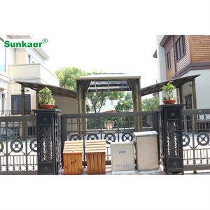 Long service life best quality Polycarbonate Balcony Canopy Top Quality Uv Polycarbonate Shades Canopy Outdoor Metal Canopy