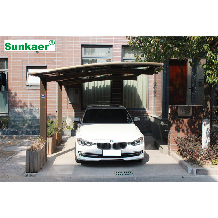 Hot selling cheap price aluminum high snow load 2 post car port mini carport Aluminum Shelter Car Port Carport Canopy For Sale